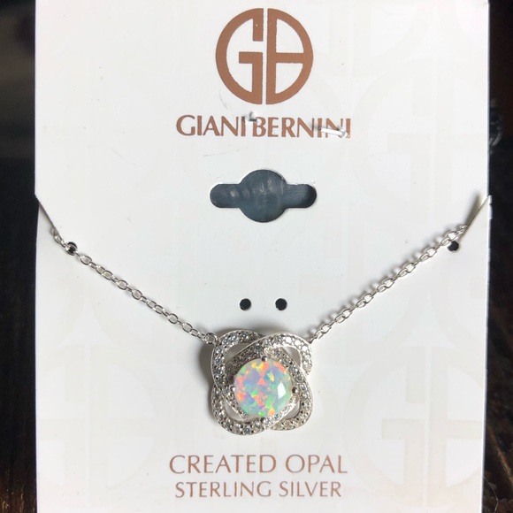 Giani Bernini Jewelry - NWT Opal Love Knot Necklace